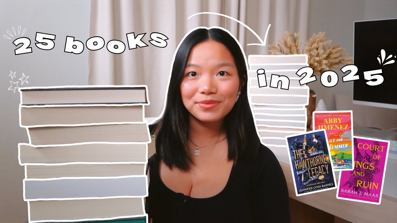 25 books i NEED to read in 2025 *romance + fantasy* | 2025 physical tbr