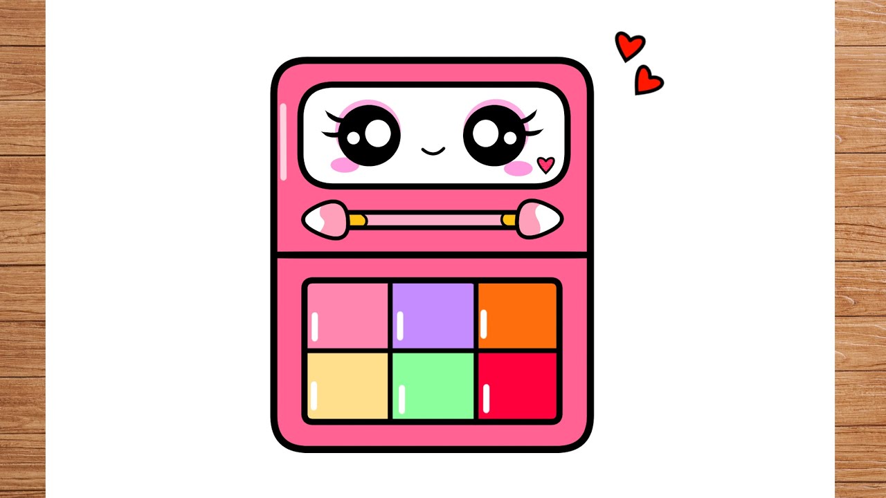 How To Draw Makeup !