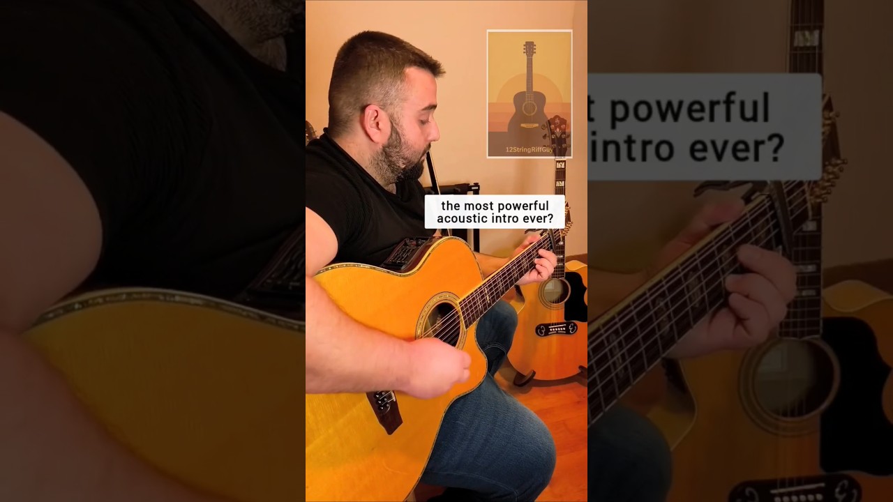 The most powerful acoustic intro ever? You decide.