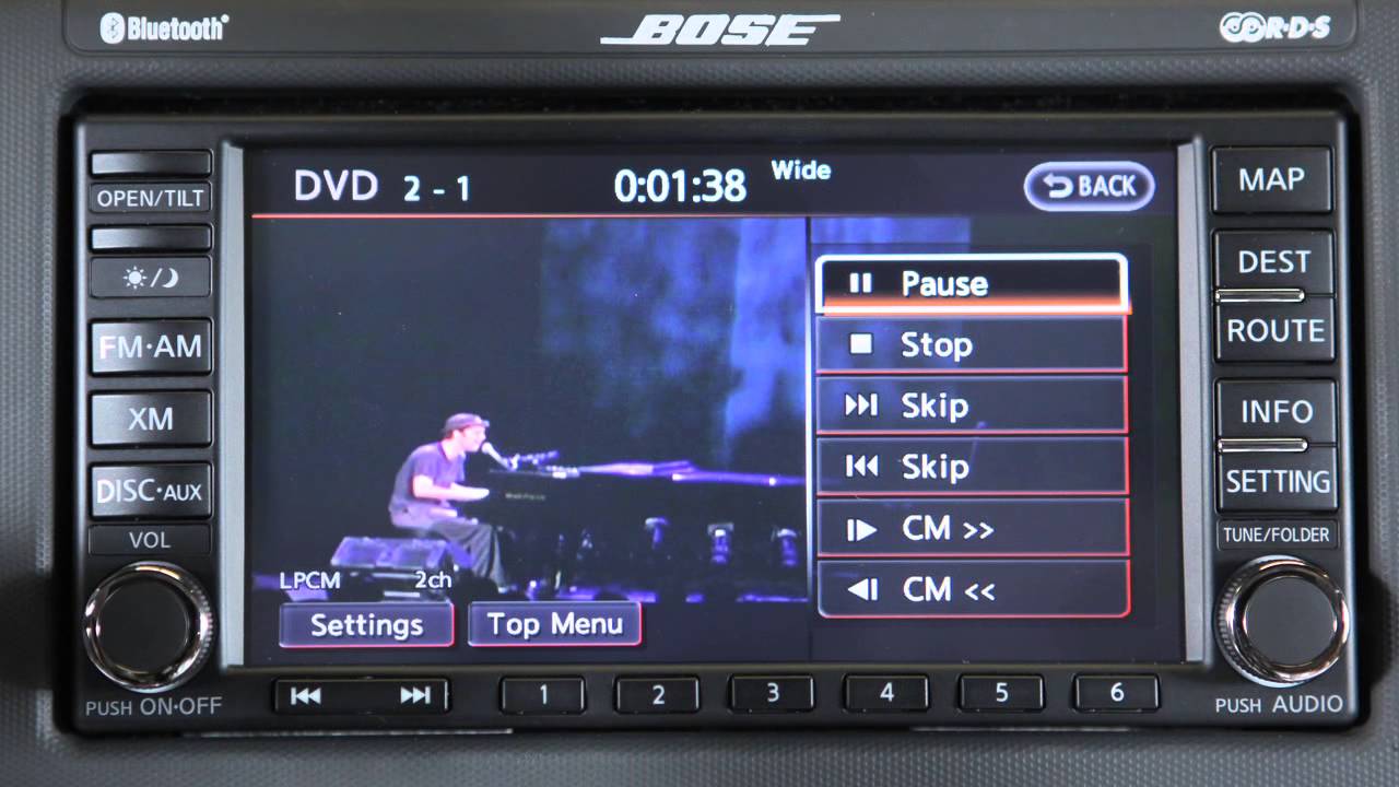 2013 NISSAN Altima Coupe - Audio System with Navigation