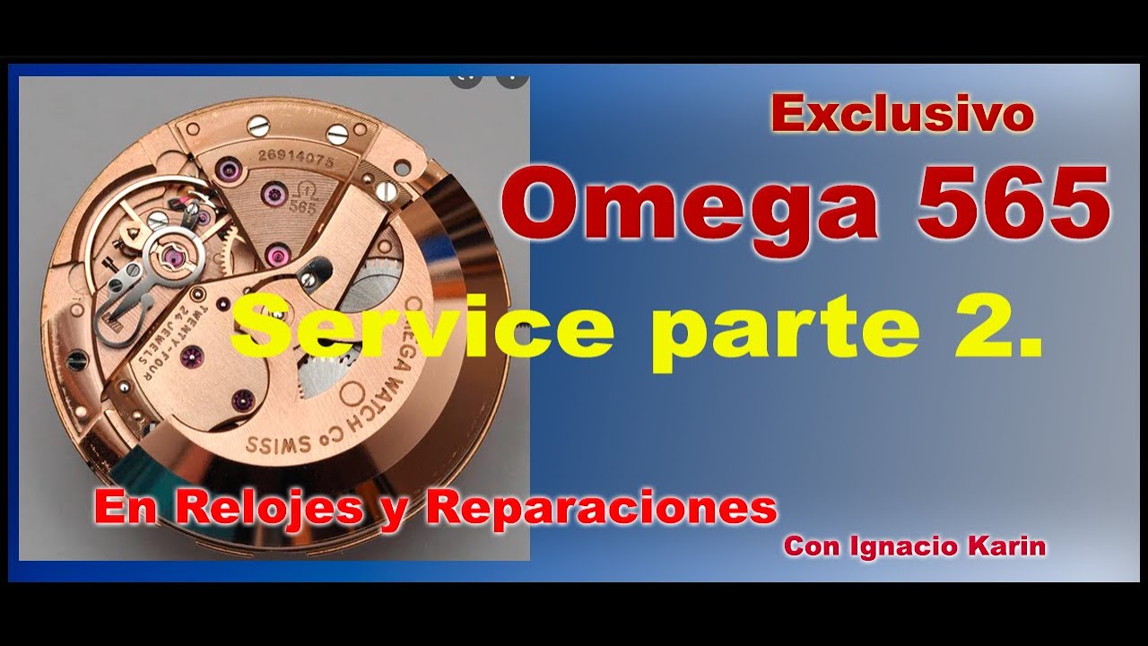Omega Seamaster 565 Service y Reparacion Parte 2.