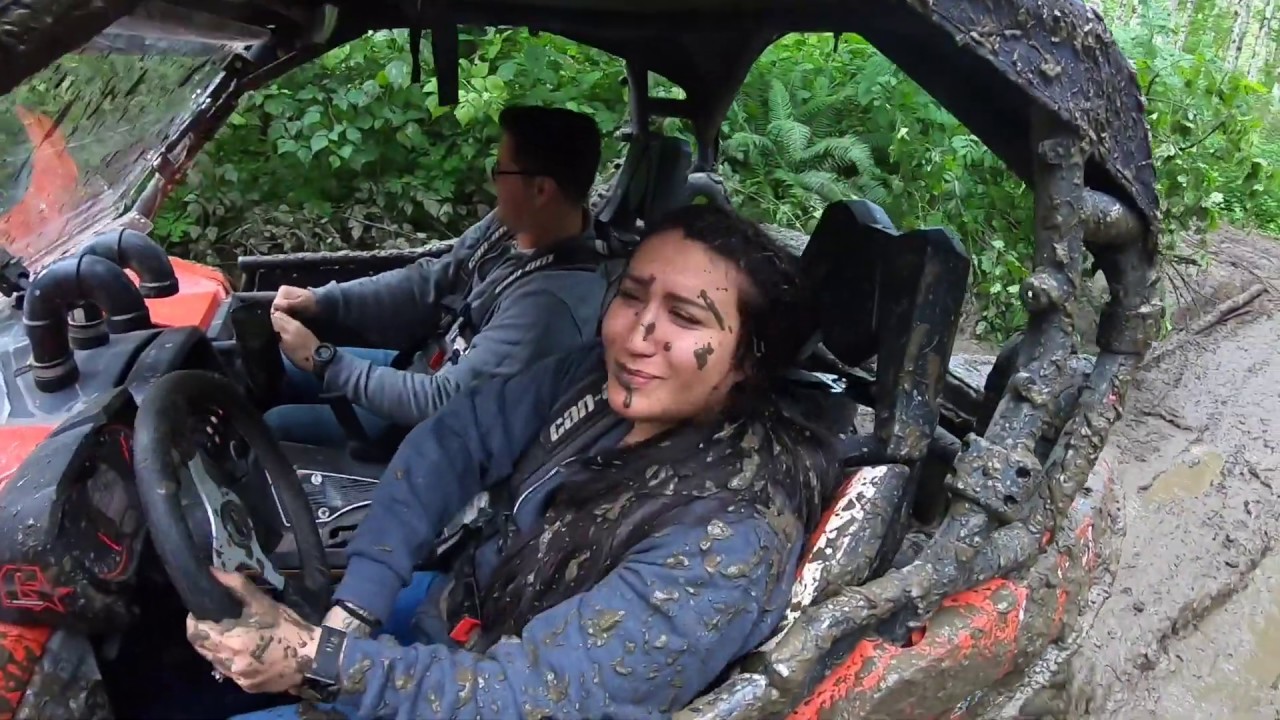 YOU GOT ANYMORE OF THEM SLOPPY TRAILS?1?...utv trail riding in some really sloppy and muddy trails