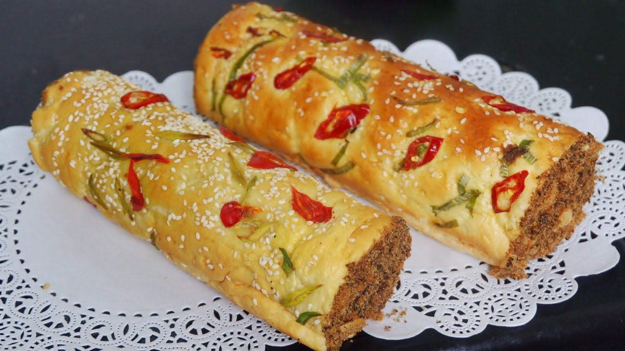 RESEP ROTI GULUNG ABON 
Pakai oven listrik vs oven tangkring hasilnya mantul