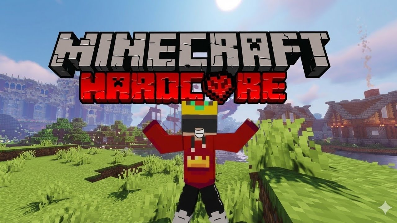 😱💀I Survived with 0.5 Heart! 😱 Minecraft Hardcore #shorts