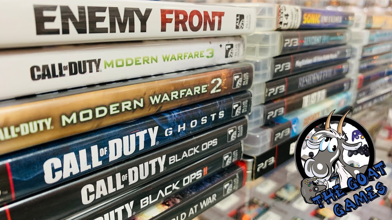 Retro Game Collection - Tower of PS3 Games!