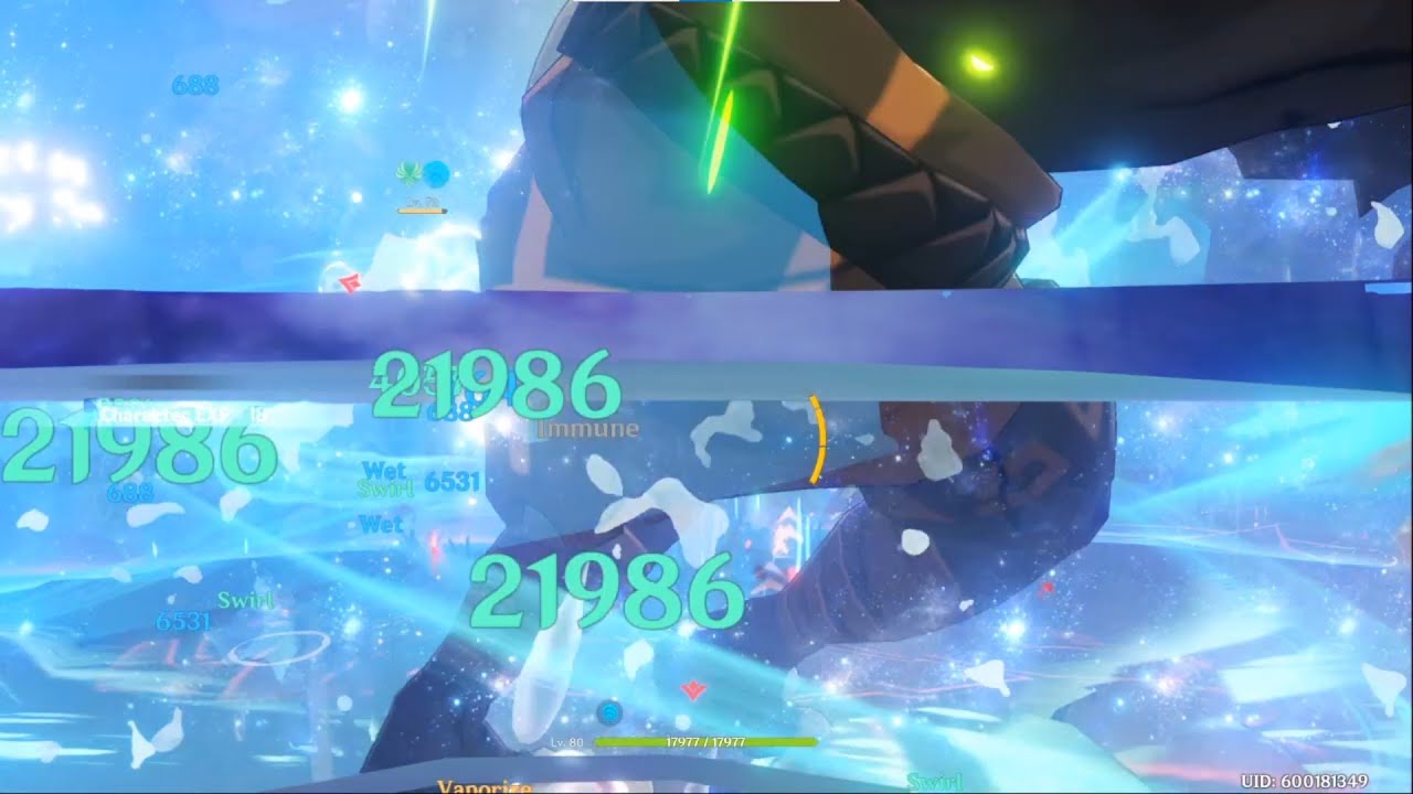 Hybrid Jean Build + Gameplay (20k+ dmg) - Genshin Impact
