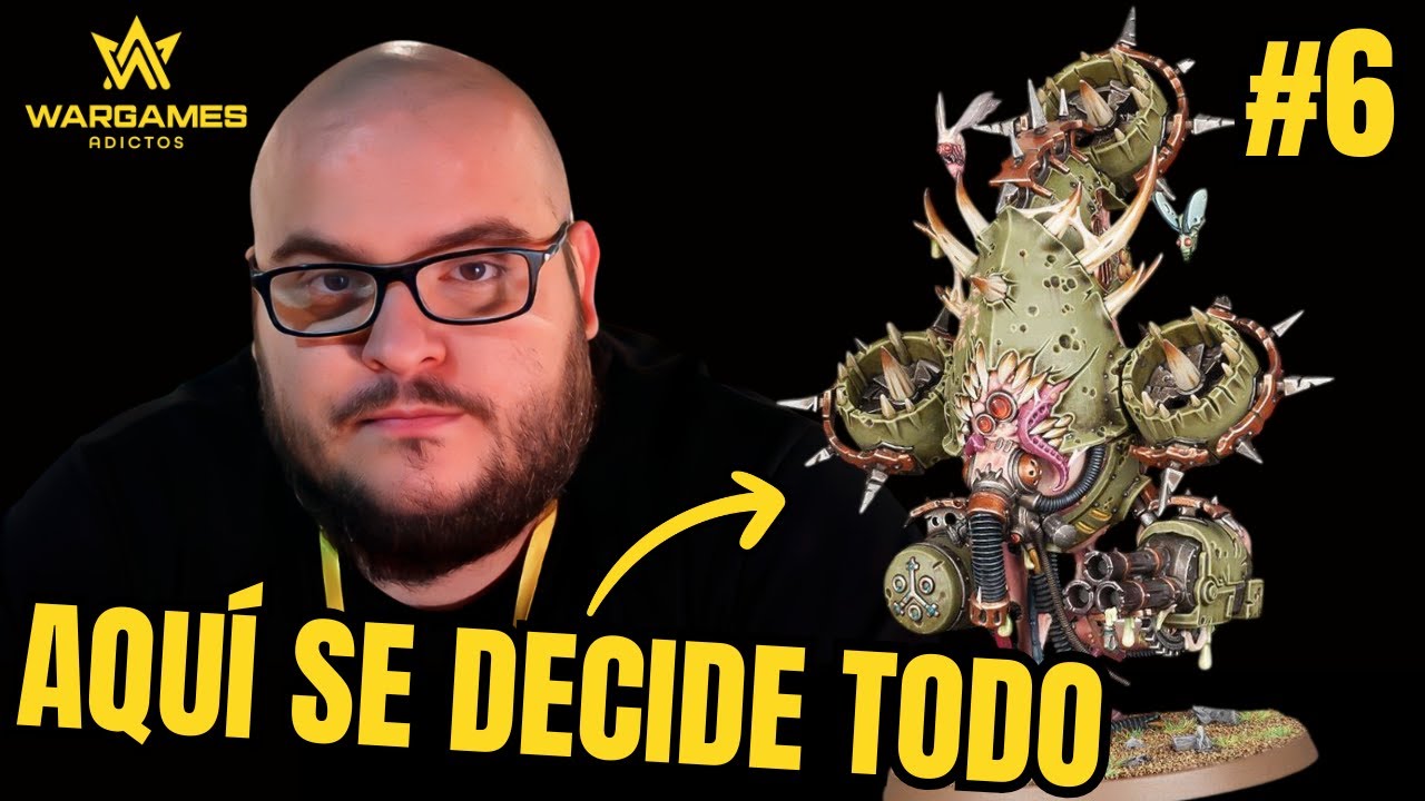 EN LA MENTE DE UN JUGADOR PRO de WARHAMMER 40K: GT de TALAVERA - RONDA 6