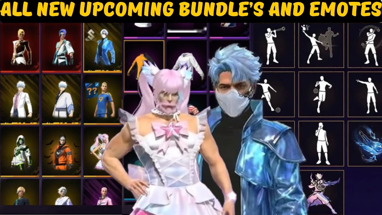 FF Indonesia Server 😱 Upcoming Bundles & Emotes Review | Undersea Mystery Event