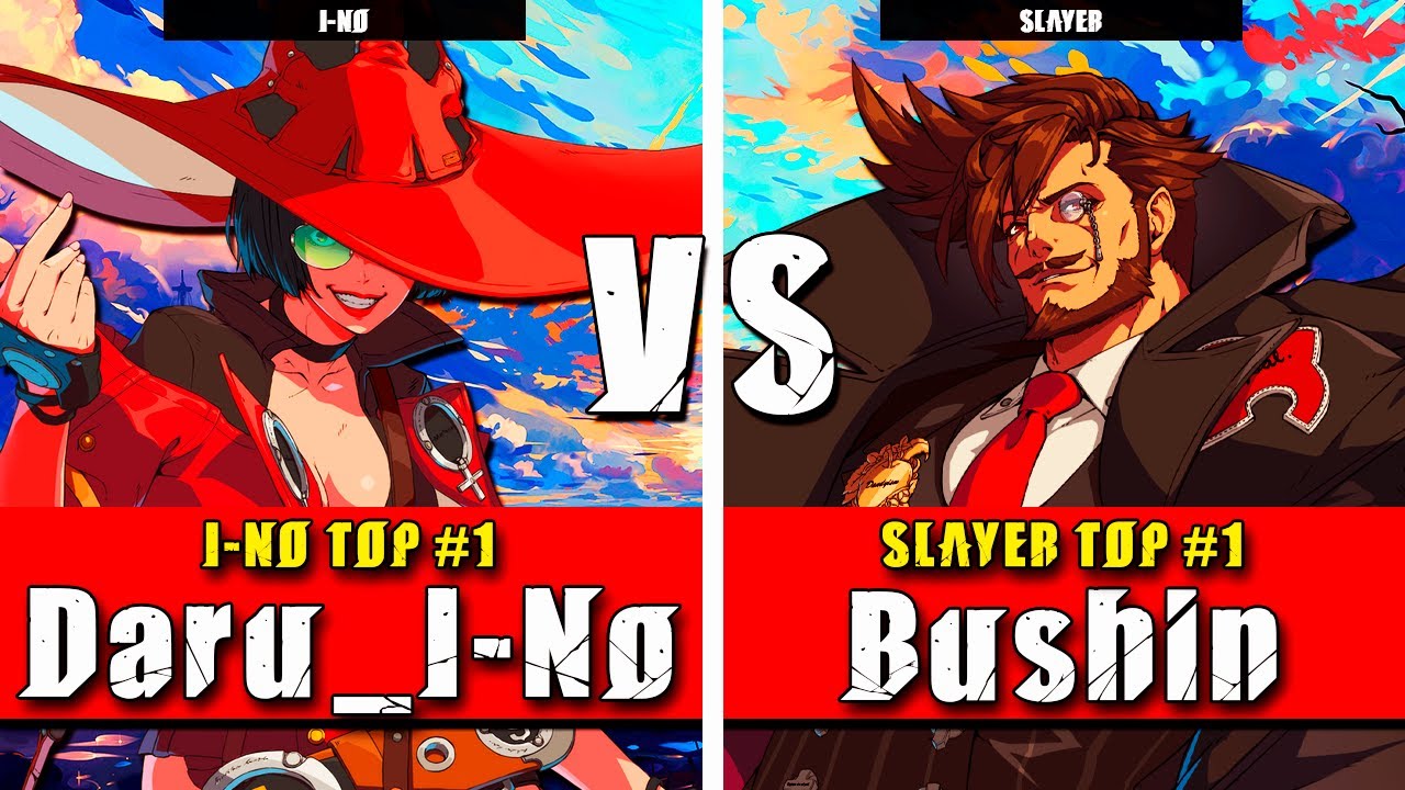 GGST | Daru_I-No (I-No) VS Bushin (Slayer) | Guilty Gear Strive High level gameplay