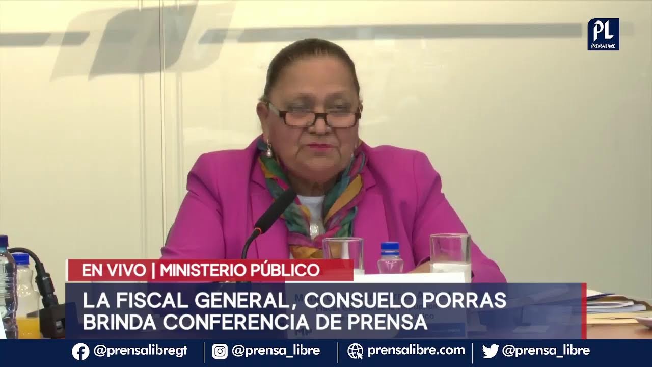 MP ofrece conferencia de prensa este martes