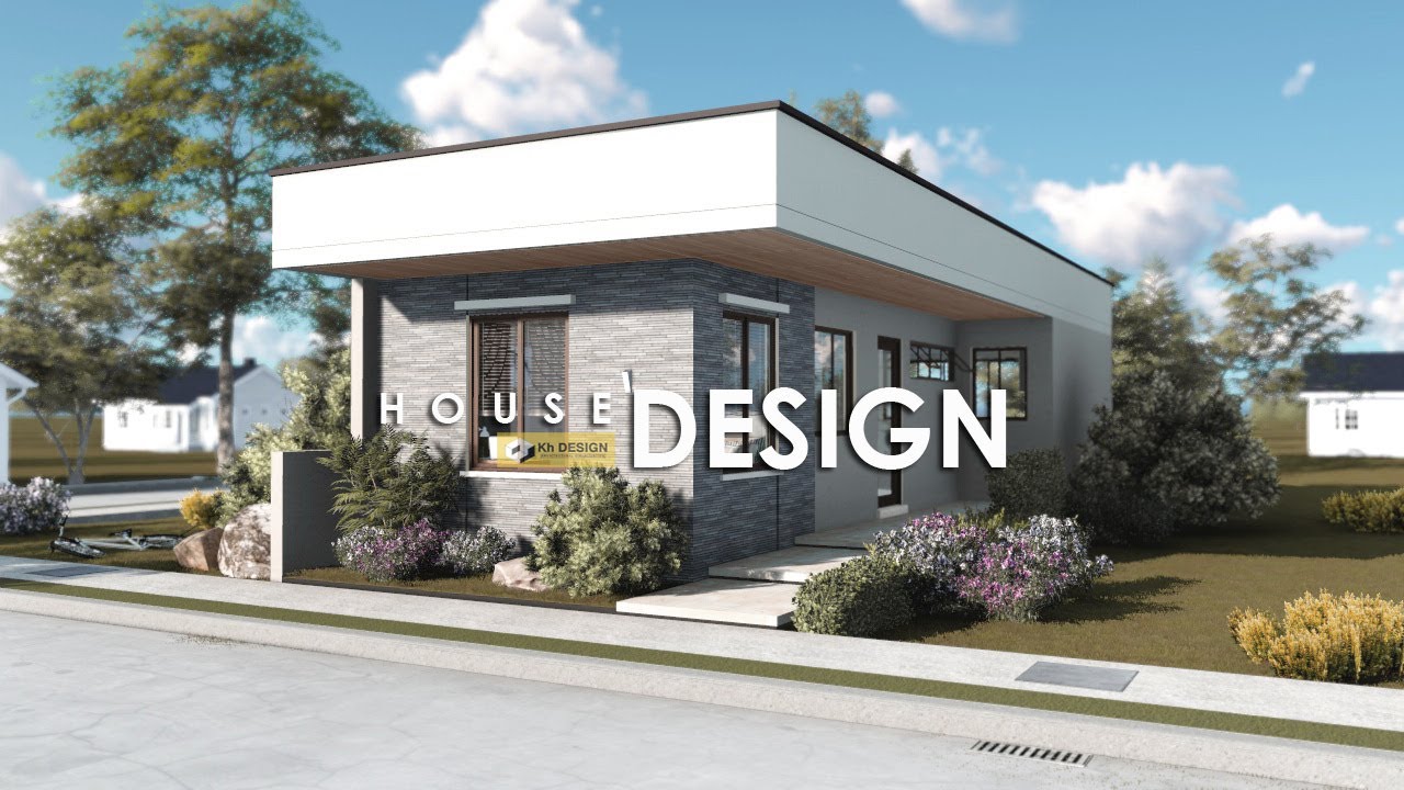 BOX TYPE HOUSE | SIMPLE HOUSE DESIGN (5.20m x 13.70m | 71sqm) | 2 BEDROOM