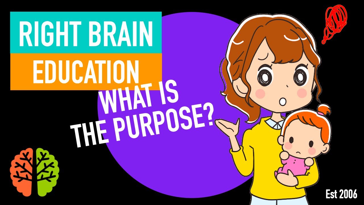 Right Brain Training (Shichida Method, Heguru Education & Glenn Doman Method) -The Purpose?
