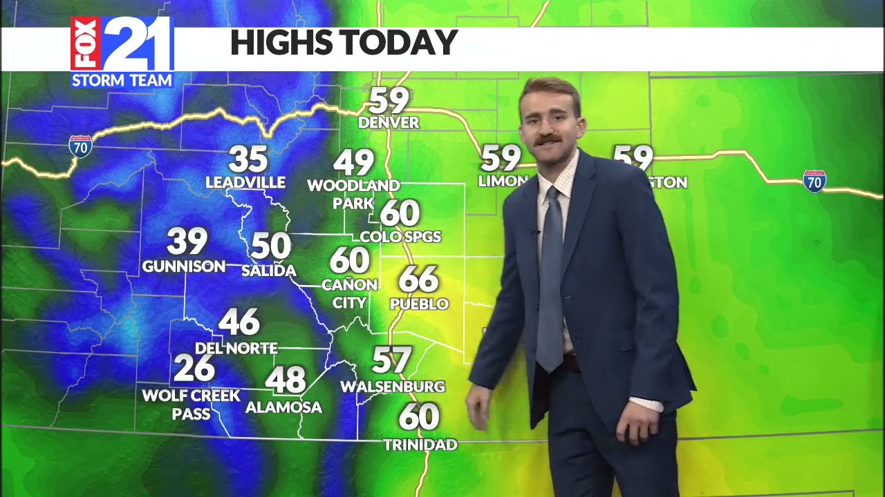 Warm and a bit breezy going into the weekend