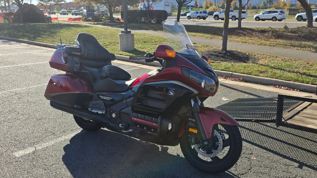 Honda GoldWing GL 1800 wersja rocznicowa   import z USA nowej bohaterki mojego kanału.