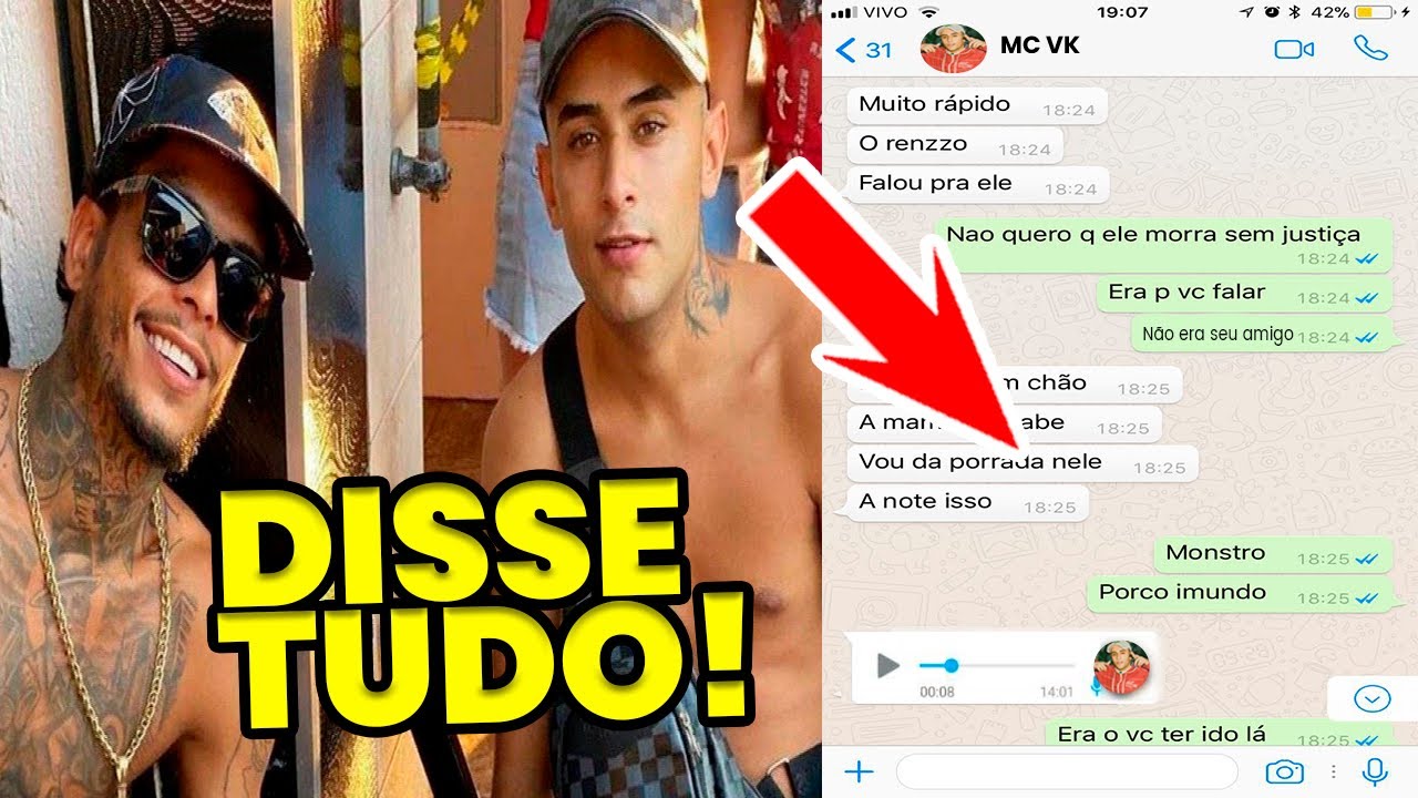 QUEM É MC VK? V4ZA print e ele DECIDE CONTAR TUDO o que aconteceu!🔴