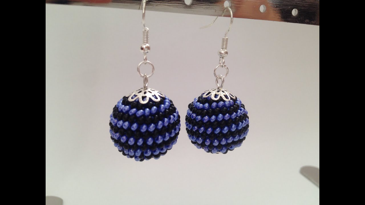 NÁVOD na háčkované kuličky z korálků