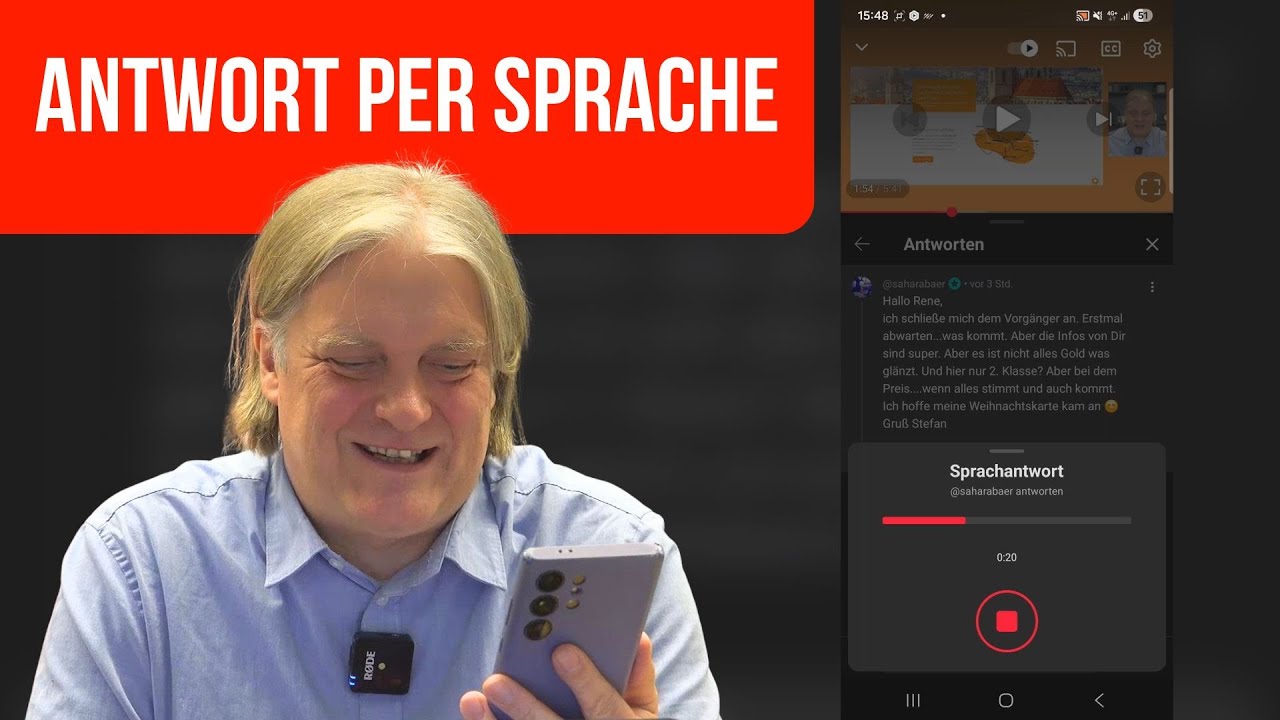 YouTube - NEUE Audioantwort Funktion für Kanalinhaber
