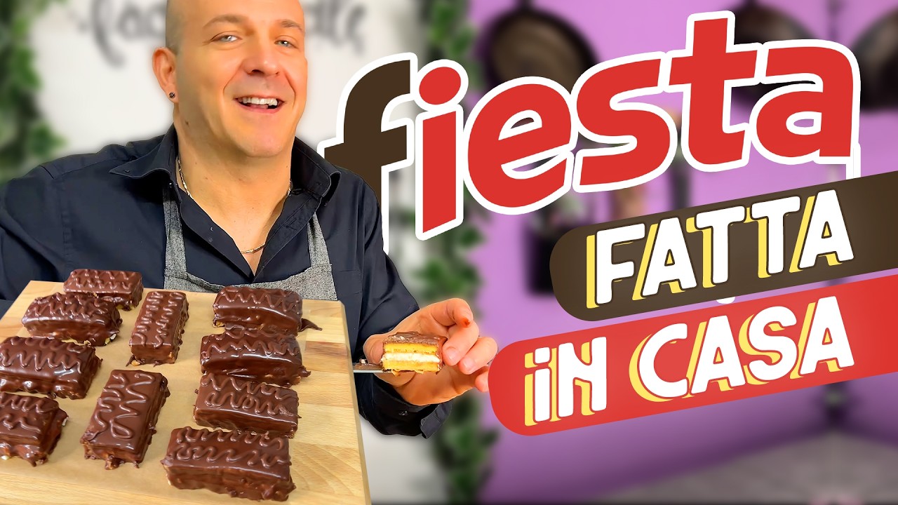 Le FIESTA pi&ugrave; buone di tutti! Facciamo le famose merendine Ferrero!
