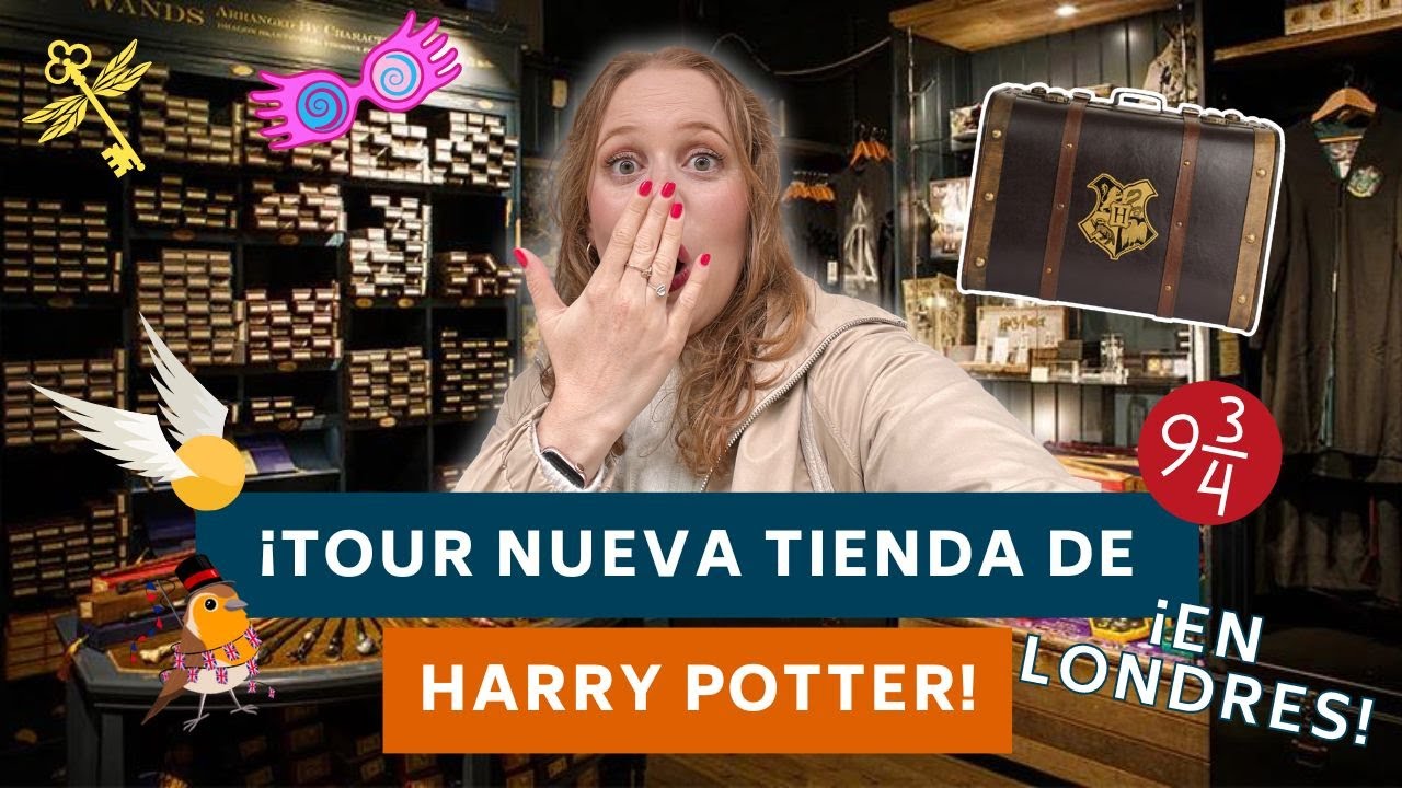 ¡NUEVA tienda de HARRY POTTER en LONDRES! TOUR completo + LOCALIZACIÓN de las películas