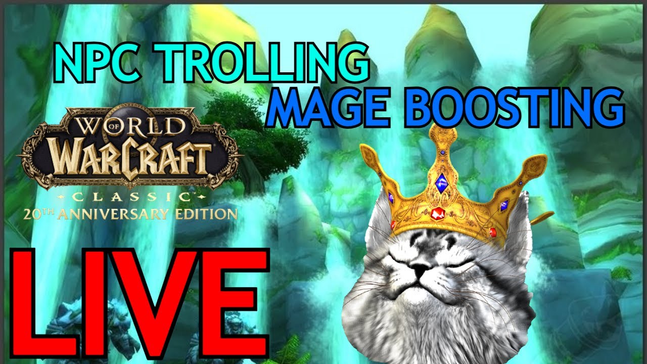 [MUSIC MUTED] WOW CLASSIC -MAGE AOE BOOSTING MARAUDON BOOSTING  !cirilla !donate
