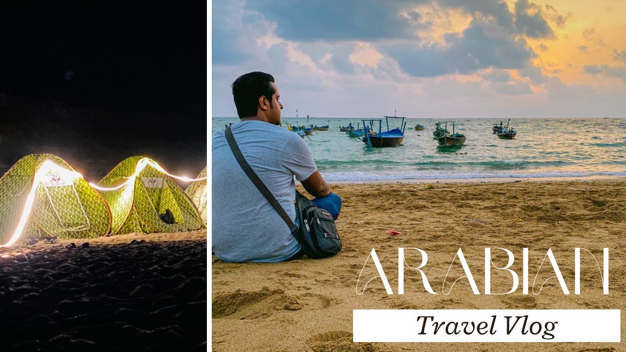 We Explored the Most Hidden Beach in Karachi - Camping Night at Arabian Rocks