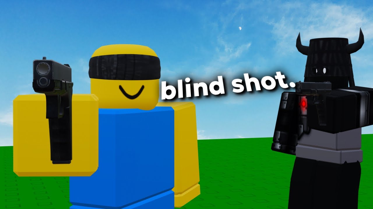 Я стал профессионалом в игре Blind Shot на Roblox.