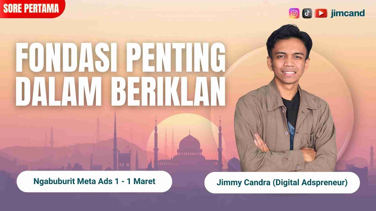 WEBINAR META ADS NGABUBURIT ANTI BONCOS - SORE PERTAMA