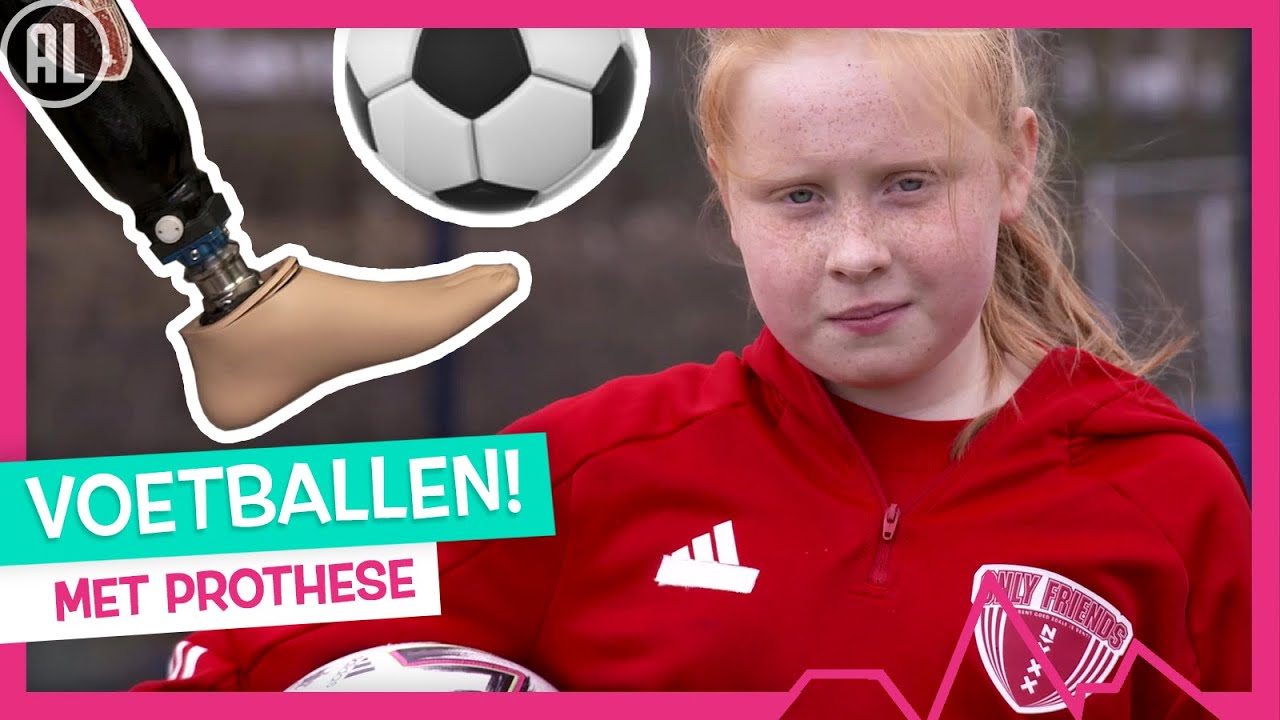 ASHLEY VOETBALT MET EEN PROTHESE🦿⚽️- TOPDOKS NET FF ANDERS ASHLEY