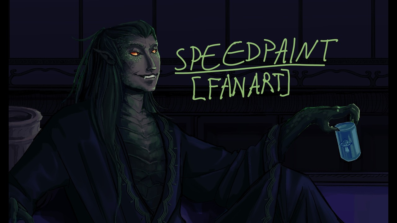 [SPEEDPAINT] Villy from Primal Hunter fanart