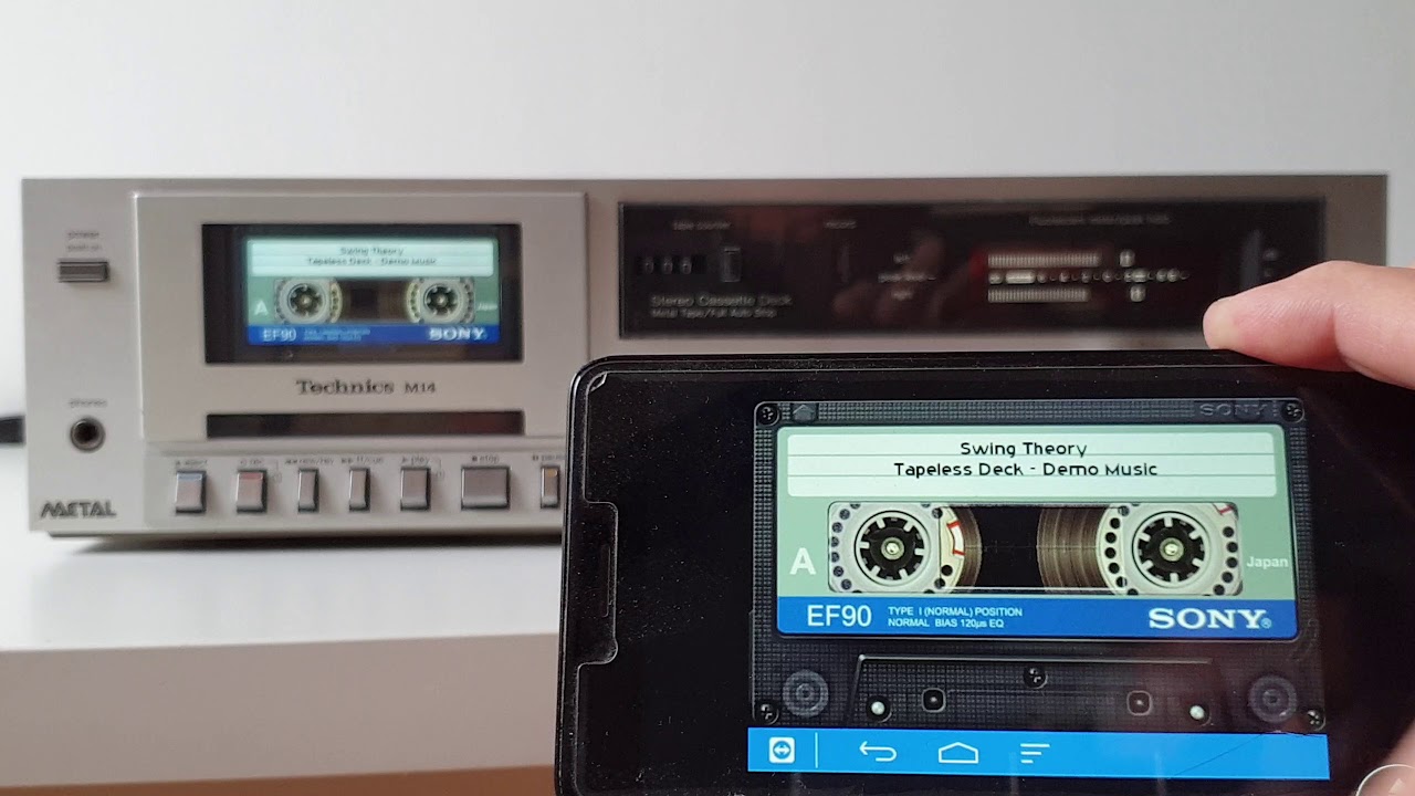 Technics M14 Tapeless Deck with remote control