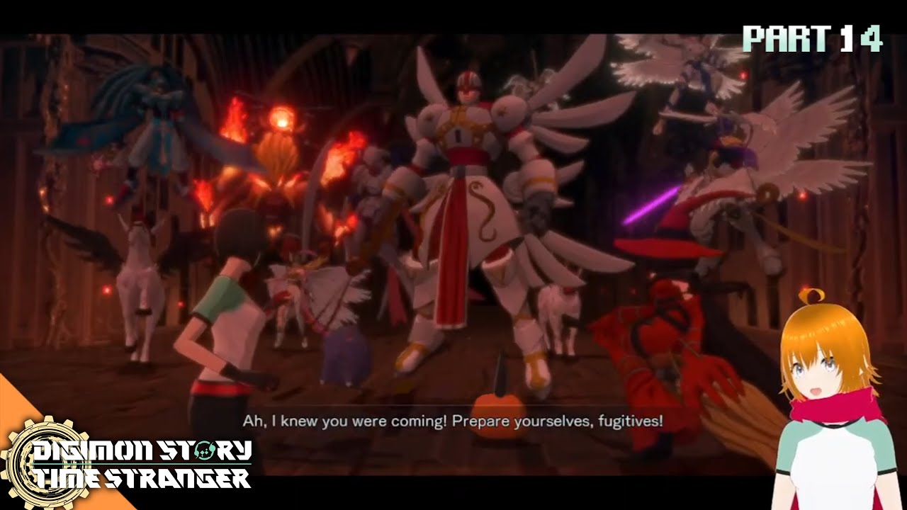 Striking Against the Angels (part 14) - Digimon Story: Time Stranger