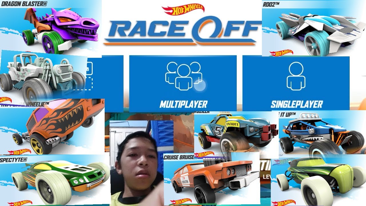 Bapalan hotwheels di handphone Android [ hotwheels race off ]