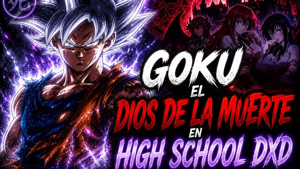 goku el dios de la muerte en high school dxd