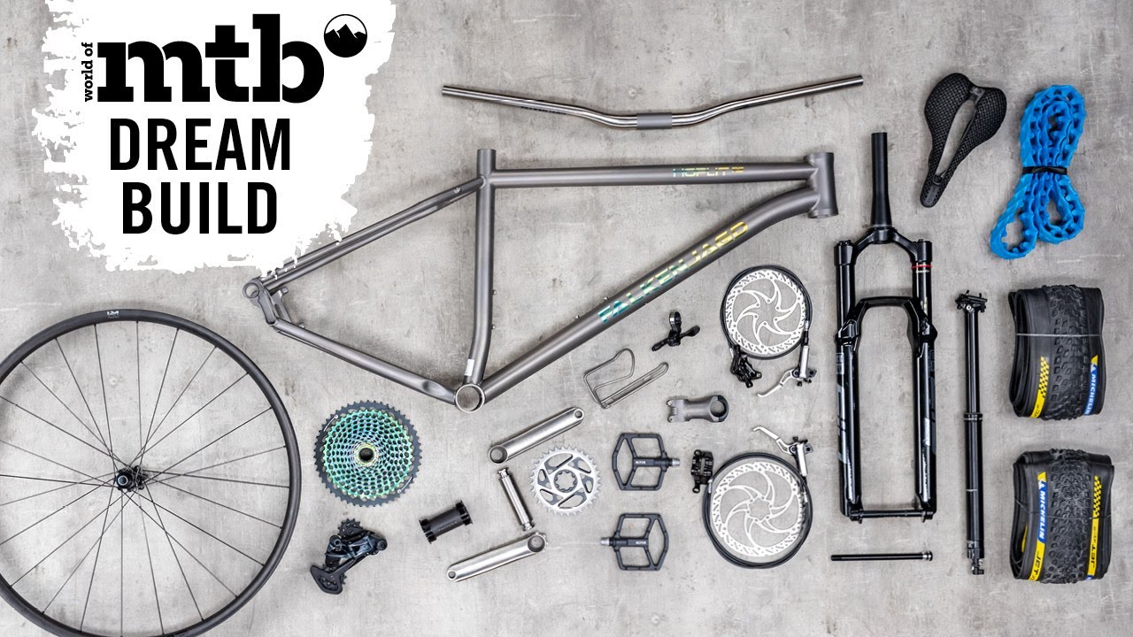 Dream Build NEW Falkenjagd Hoplit RS 2025 I Titanium Bike + Crankset #worldofmtb #falkenjagd #mtb