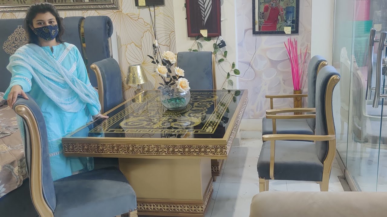 Luxury Dining Table 6 Seater Lavish Design For You | The Furniture Factory | Modern Style |