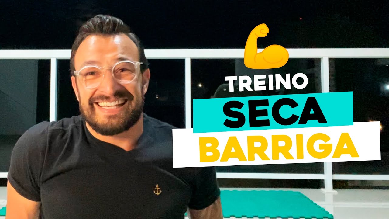 TREINO FÁCIL E RÁPIDO PARA SECAR A BARRIGA DEPOIS DOS 40 ANOS [TREINO EM CASA]