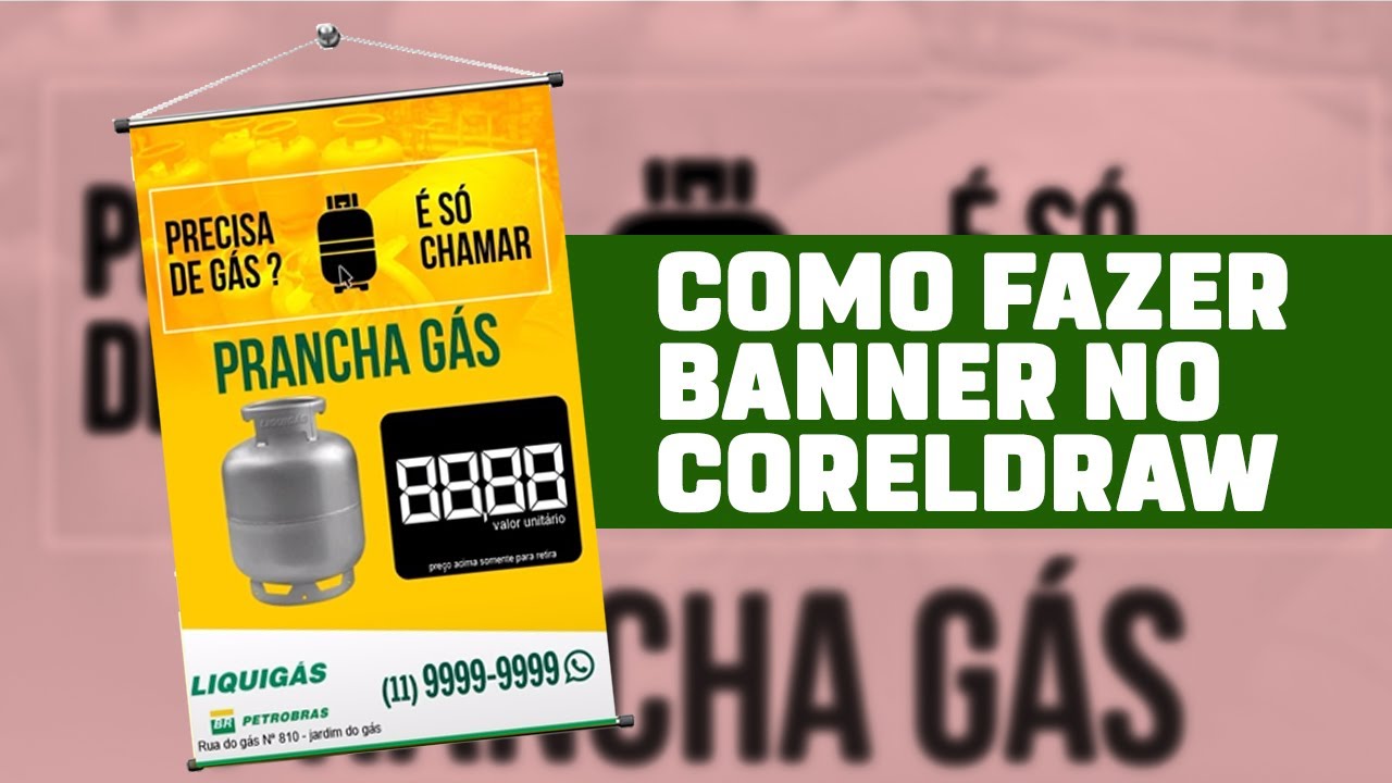 Como fazer banner no Coreldraw - Gráfica Rápida