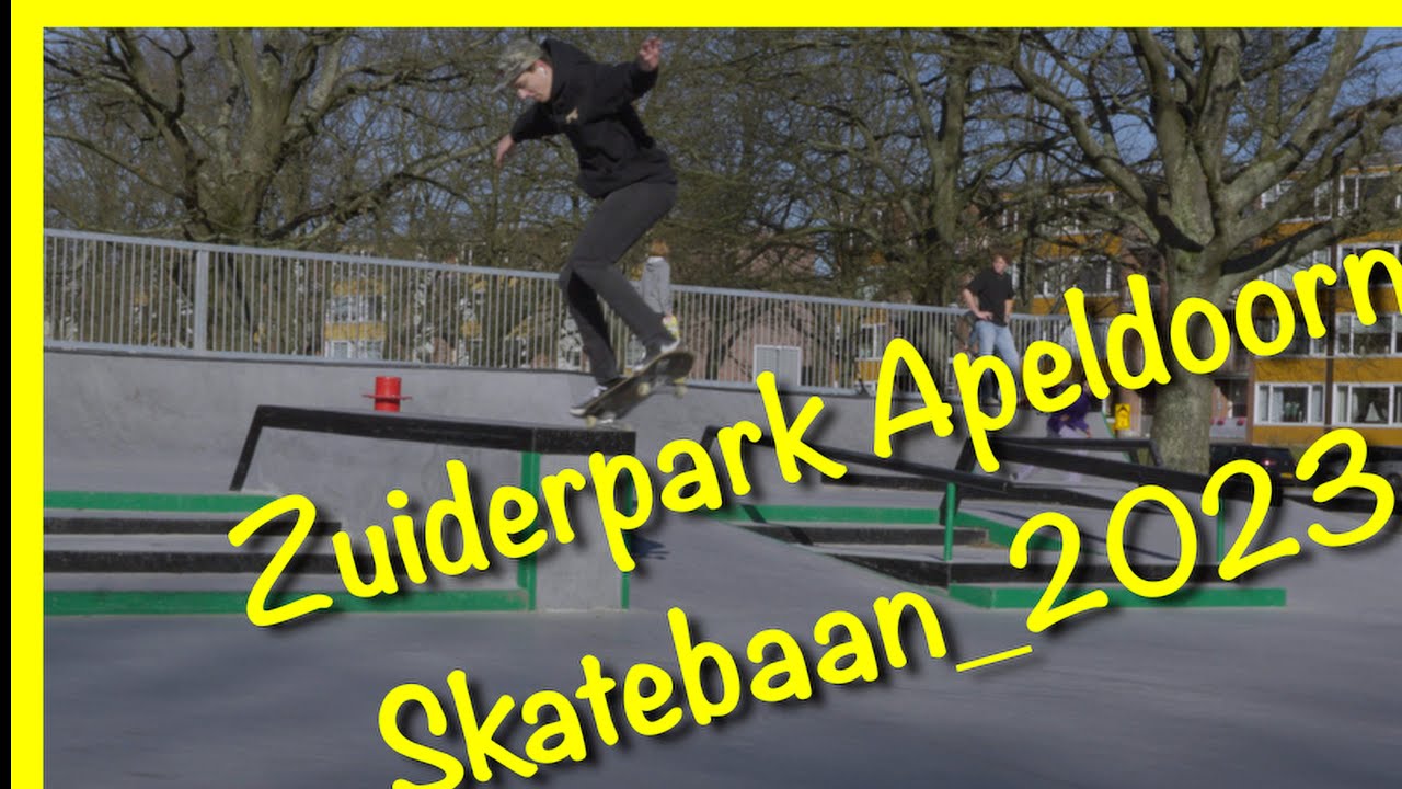 Skatebaan Apeldoorn Zuiderpark 2023