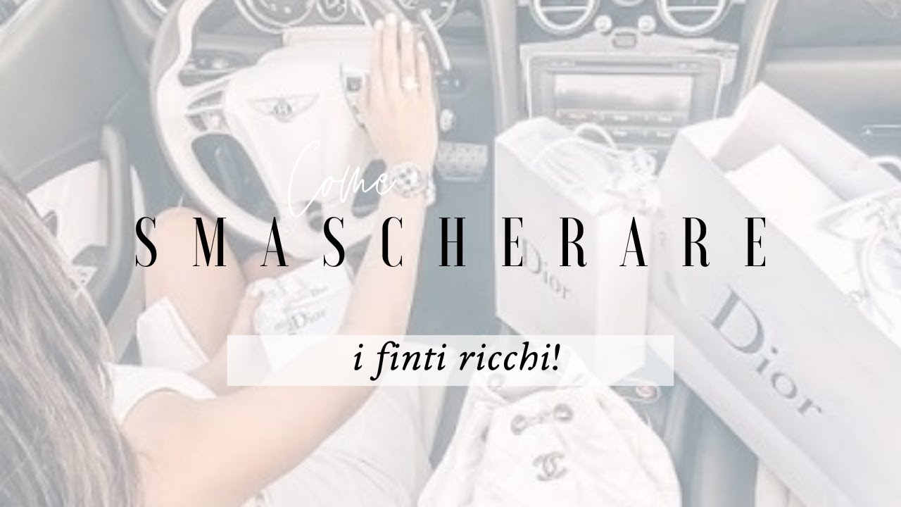 COME SMASCHERARE I FINTI RICCHI! | Basta inseguire falsi miti!