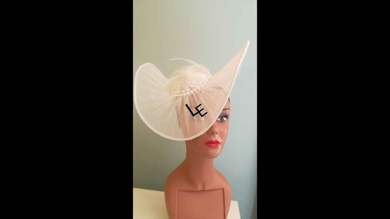 How to make fascinator for occasion full video