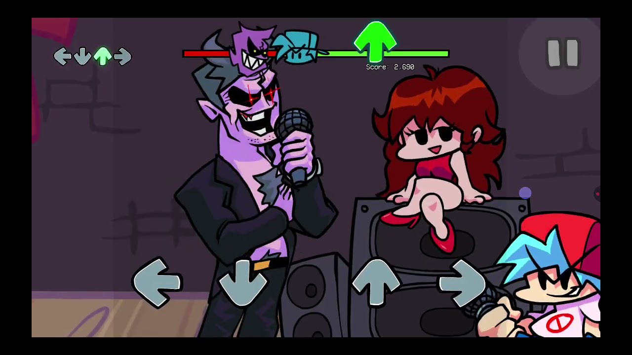 Jogando fnf so q o meu tablet desligou sozinho e a gravação acabou 