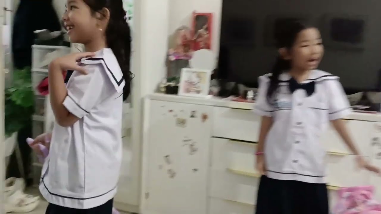 Hari pertama sekolah ke SD Palmkids. Ya Allah, bimbing kami dlm hidayahmu