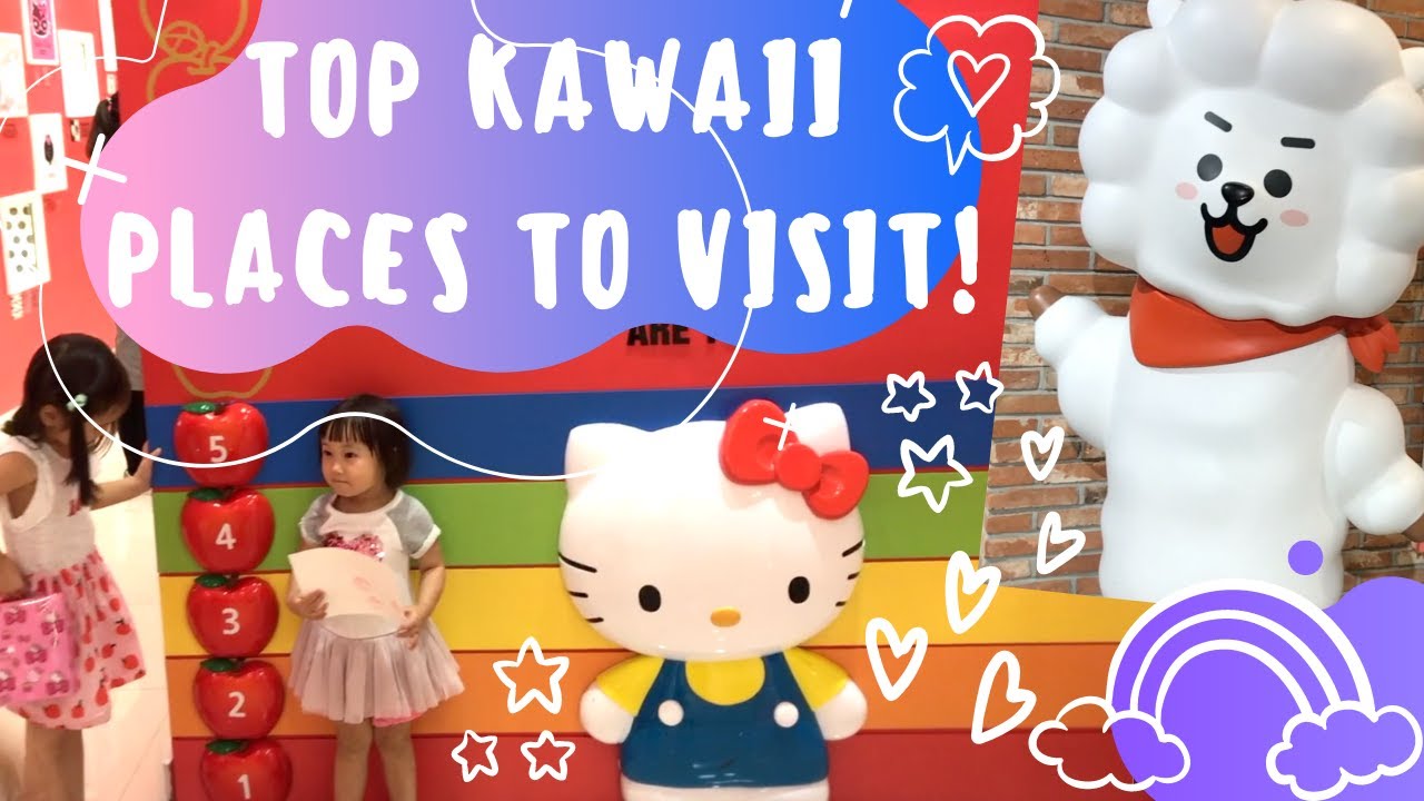 Top Kawaii Travel Spots - Sanrio & Hello Kitty, Studio Ghibli, Moomin, BT21 Cafe, Rilakkuma & more!