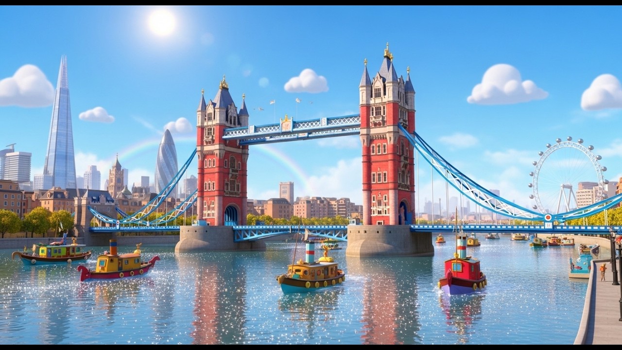 🌉 London Bridge Adventure Sing-Along | Fun Kids Nursery Songs Collection and Many More Fun Songs!