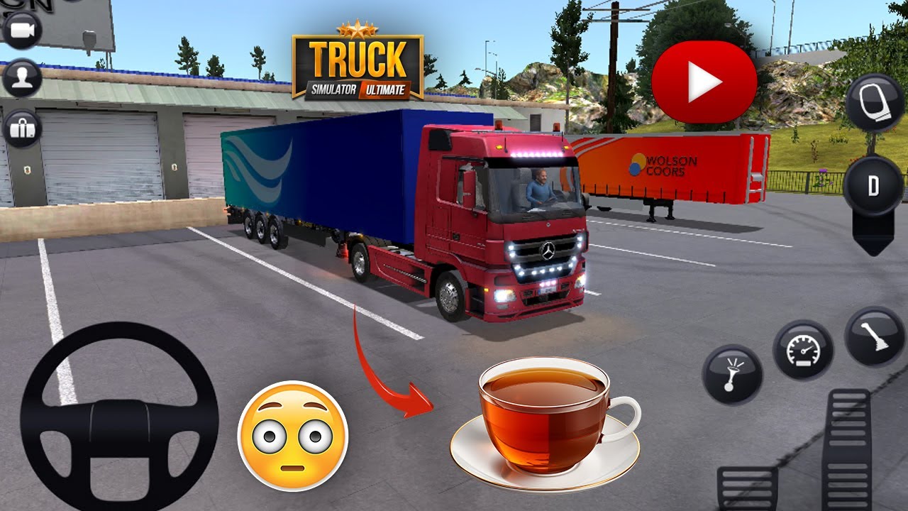 🍃 Transporting Premium Tea Leaves 🚛 | Truck Simulator Ultimate Gameplay 🍵🌿