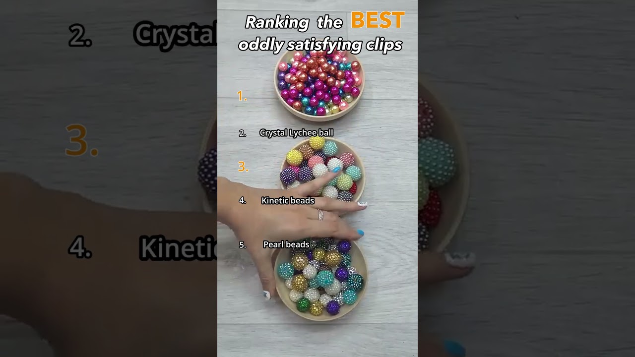 Ranking the best ASMR videos #asmrcontent #oddlysatisfying #satisfyling #relaxing