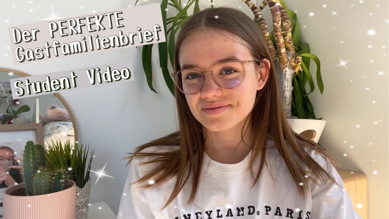 Gastfamilienbrief und EF Student Video // Auslandsjahr 2021/22 • USA