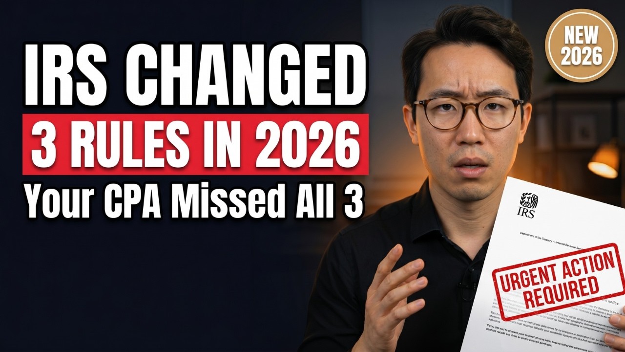 The IRS Changed 3 Retirement Tax Rules in 2026 - Most CPAs Missed All 3