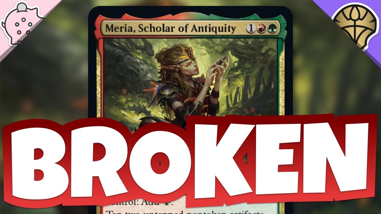 This Commander is Broken! | Meria Scholar of Antiquity | New Urza? | Dominaria United Spoilers | MTG