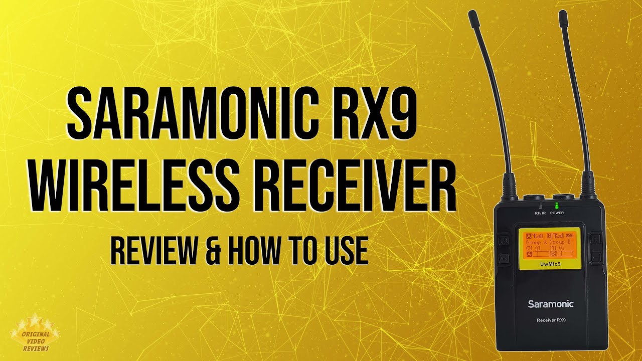 Беспроводной приемник Saramonic RX9 — обзор и как использовать 📡🎤